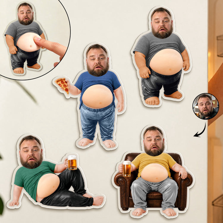 Funny-Upload-Face-Gift-For-Dad-Bod_-Husband_-Boss_-Coworkers-Personalized-Fridge-Magnet_1