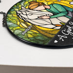 Girl-_-Horse-A-Bond-Can_T-Be-Broken-Personalized-Stained-Glass-Window-Hanging-Suncatcher_5
