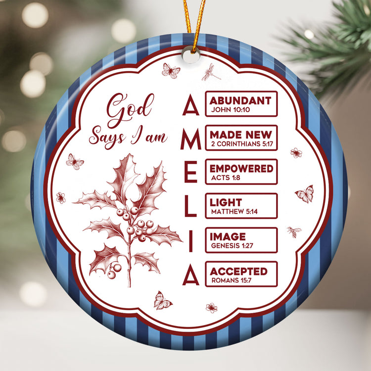 God_Says_I_Am_Striped_Pattern_Gifts_For_Her_Christmas_Ornament_Personalized_Ornament_2