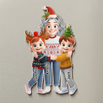 Grandma_Hugging_Christmas_Vibe_Personalized_Magnet_4