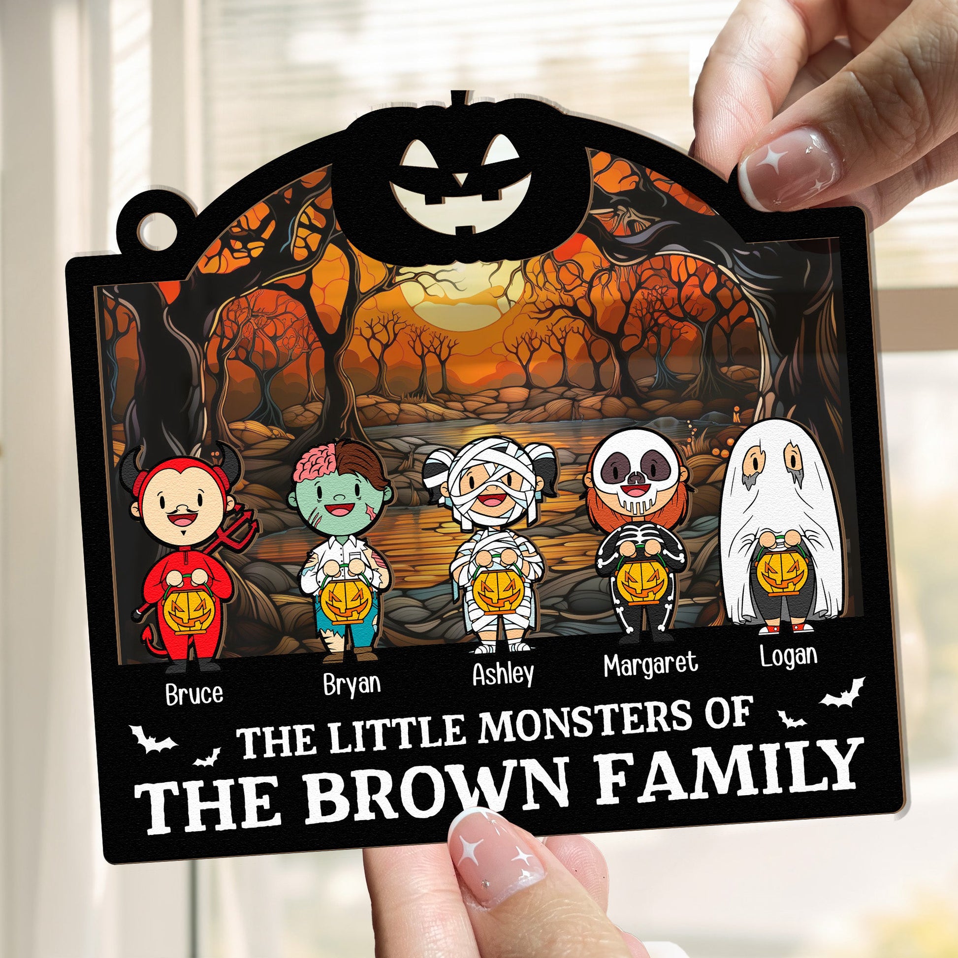 Halloween-The-Little-Monsters-Personalized-Window-Hanging-Suncatcher-Ornament3