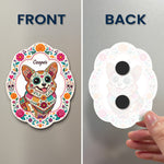 Hispanic_Floral_Pet_Gifts_For_Pet_Owners_Personalized_Magnet_4