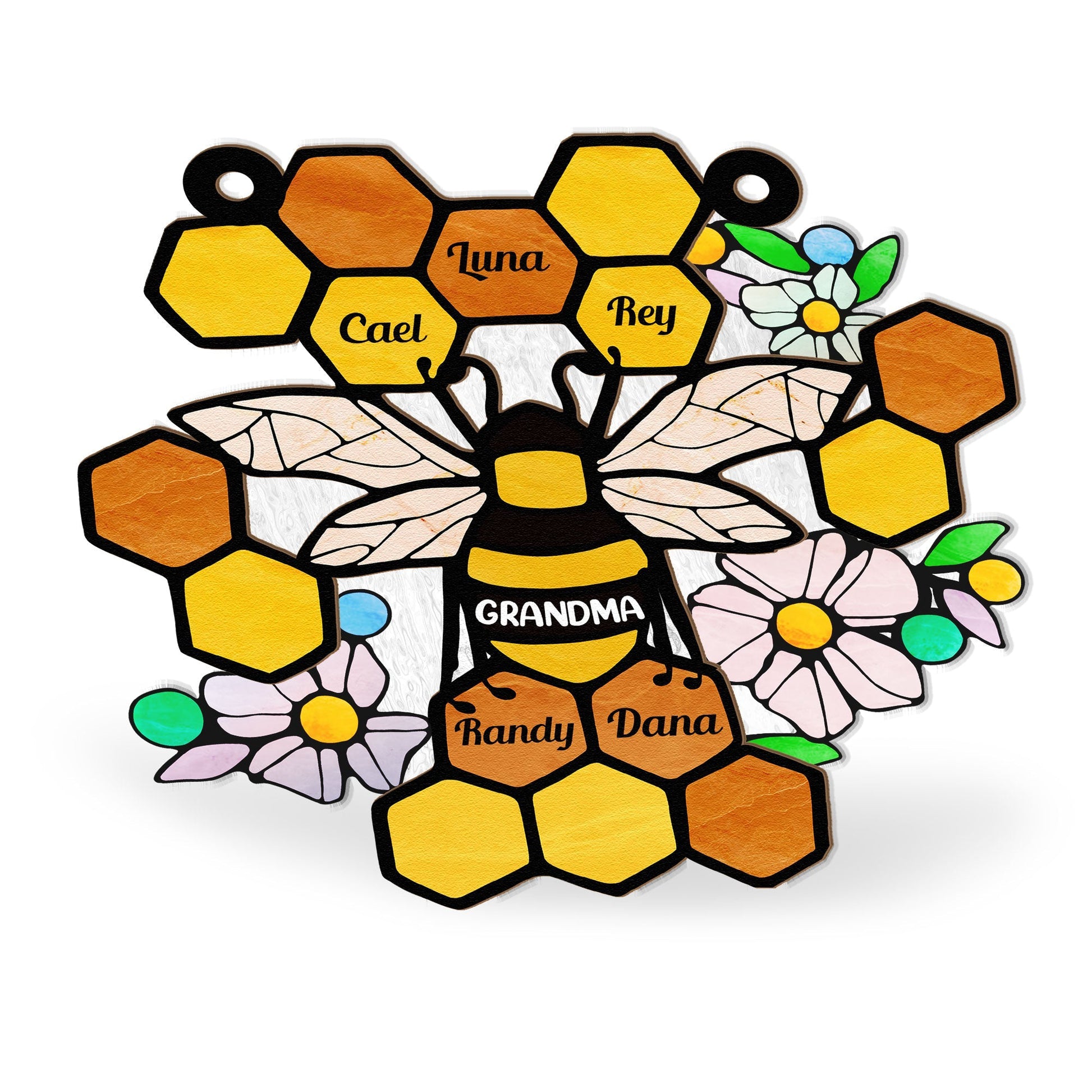 Honeycomb-Personalized-Window-Hanging-Suncatcher-Ornament_4