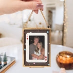 How_Lucky_Are_We_Custom_Couples_Photo_Personalized_Ornament_3