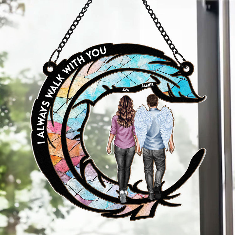 I-Always-Walk-With-You-Personalized-Window-Hanging-Suncatcher-Ornament_4