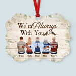 Because Someone We Love Is In Heaven - Personalized Memorial Ornament