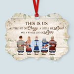 Because Someone We Love Is In Heaven - Personalized Memorial Ornament