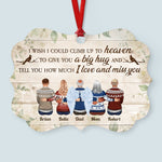 Because Someone We Love Is In Heaven - Personalized Memorial Ornament