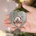 I Have An Angel Watching Over Me - Custom Angel Wings Photo Ornament