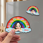 I_Am_Affirmation_Rainbow_Personalized_Magnet_3