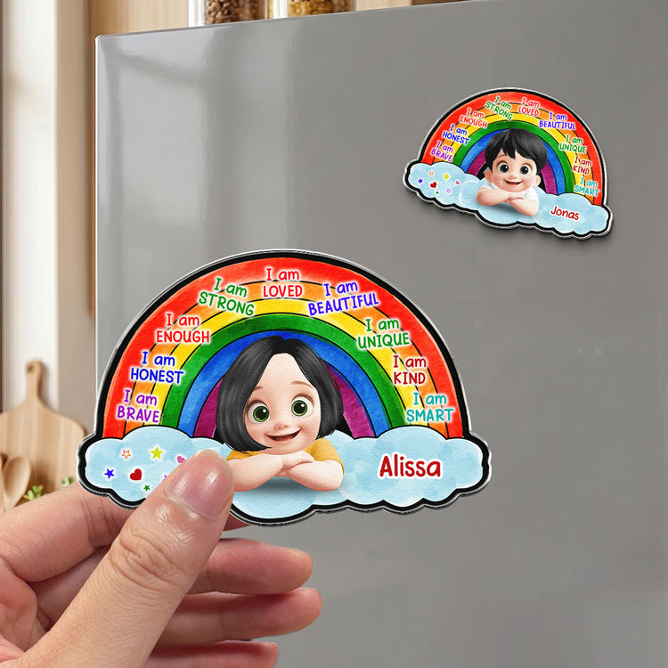 I_Am_Affirmation_Rainbow_Personalized_Magnet_3