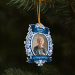 I'm Always With You Vintage Frame Photo Ornament - Personalized Acrylic Photo Ornament