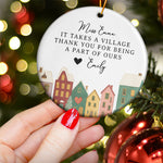 It-Takes-A-Village-Thank-You-Gift-For-Teacher-Appreciation_-Coworkers_-Boss_-Team-Personalized-Ceramic-Ornament_3