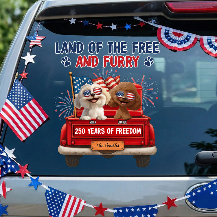 Land-Of-The-Free-And-Furry-Personalized-Decal_1