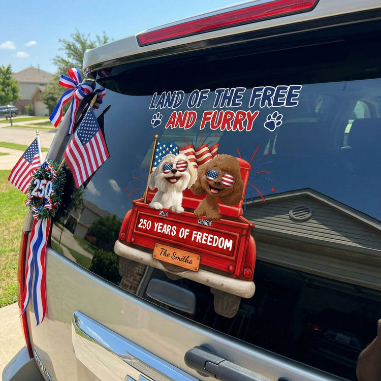 Land-Of-The-Free-And-Furry-Personalized-Decal_2