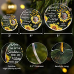 Look For Me In The Sunshine - Personalized Acrylic Photo Ornament