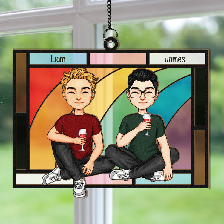 Love-Is-Love-Rainbow-Window-Personalized-Window-Hanging-Suncatcher-Ornament_2