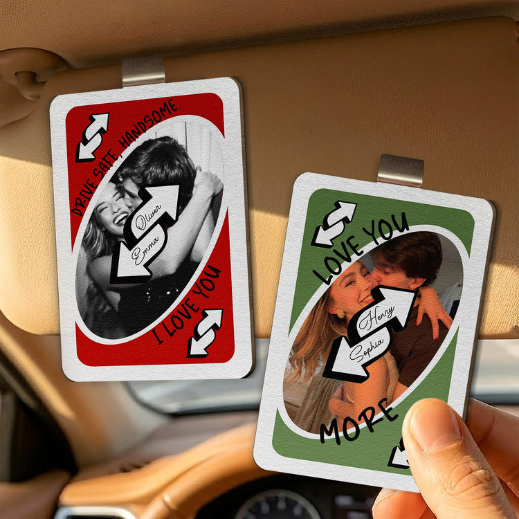 Love-You-More-Playing-Card-Custom-Couples-Photo-Trendy-Gift-Personalized-Wooden-Photo-Car-Visor-Clip_1.2
