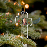 Memorial Christmas Ornament I'm Always With You - Personalized Acrylic Photo Ornament