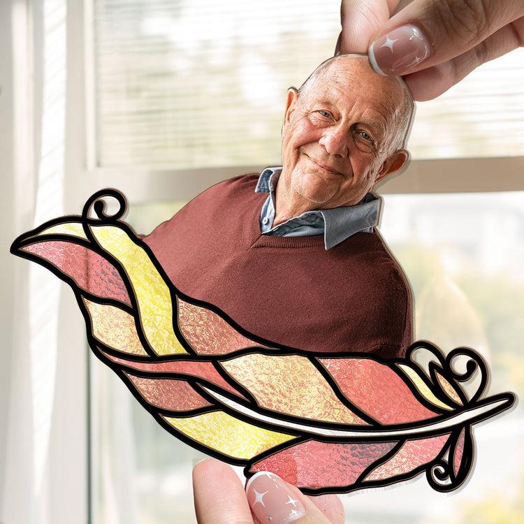 Memorial-Gift-Feather-Family-Personalized-Window-Hanging-Suncatcher-Photo-Ornament_3
