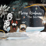 Meowy Woofmas - Personalized Acrylic Ornament