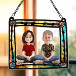 Mom-And-Her-Children-New-Version-Personalized-Window-Hanging-Suncatcher-Ornament_5