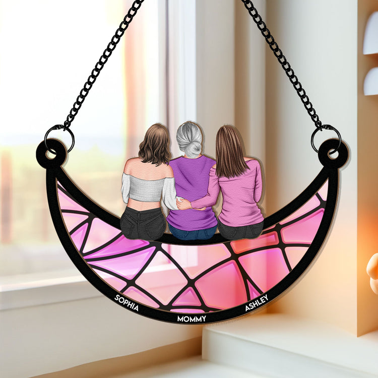 Mother-_-Daughter-On-The-Moon-Personalized-Window-Hanging-Suncatcher-Ornament_1