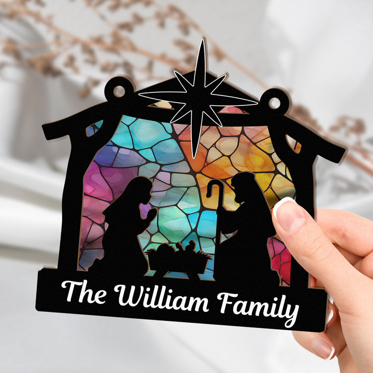 Nativity-Scene-Christmas-Holy-Night-Personalized-Window-Hanging-Suncatcher-Ornament_3