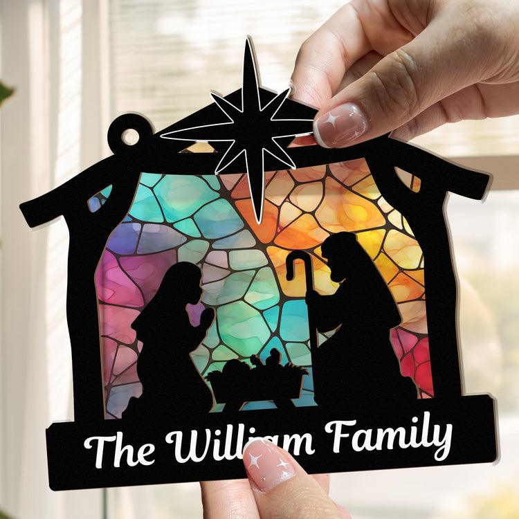 Nativity-Scene-Christmas-Holy-Night-Personalized-Window-Hanging-Suncatcher-Ornament_4