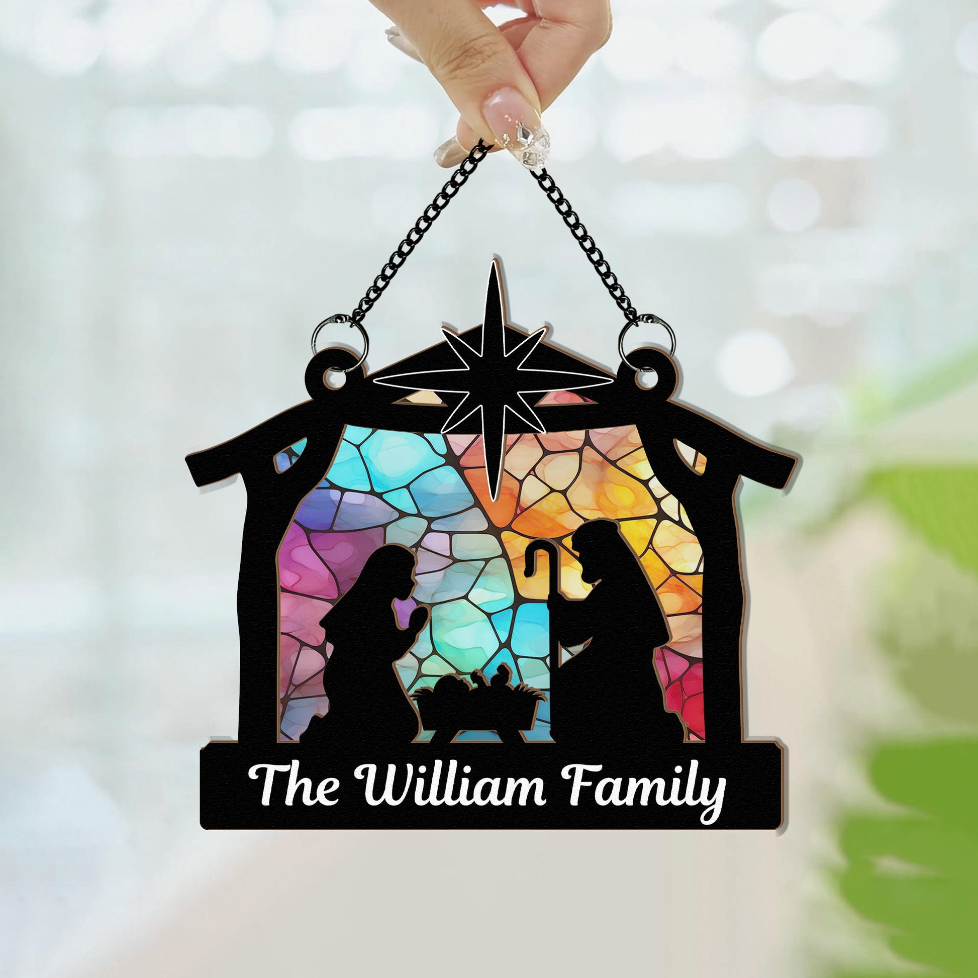 Nativity-Scene-Christmas-Holy-Night-Personalized-Window-Hanging-Suncatcher-Ornament_5