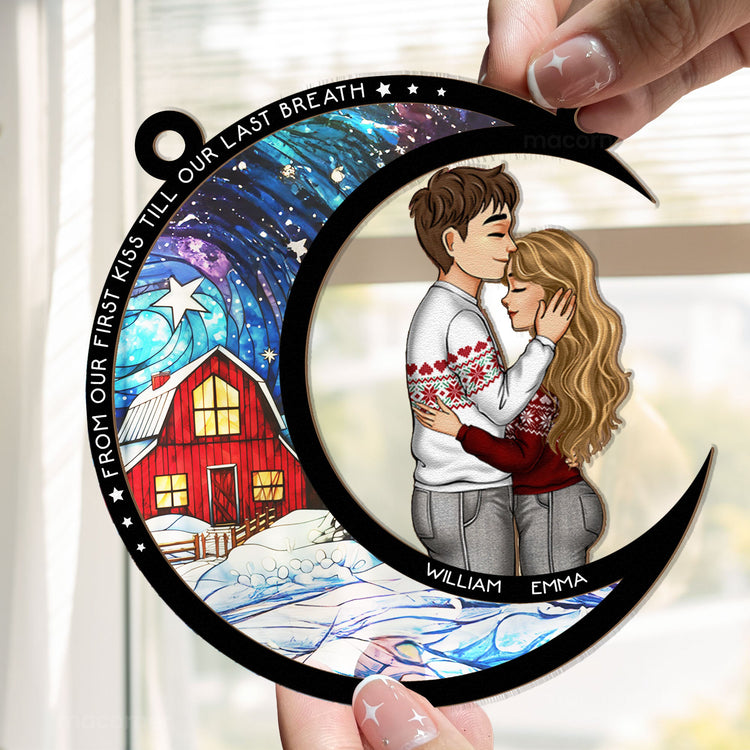 New-From-Our-First-Kiss-Christmas-Personalized-Window-Hanging-Suncatcher-Ornament_3