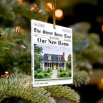 New Home Housewarming Gift For Couples News - Personalized Acrylic Photo Ornament