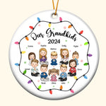 Our Grandkids - Personalized Ceramic Ornament
