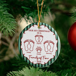 Our_First_Christmas_As_A_Family_Of_Three_Four_Five_Six_Striped_Pattern_Personalized_Ornament_5