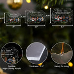 Siblings Are Like Stars You Know They’re Always There - Personalized Acrylic Ornament