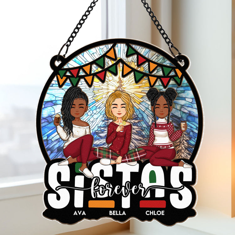 Sistas-Forever-Sisters-Friendship-Gift-Personalized-Window-Hanging-Suncatcher-Ornament_3