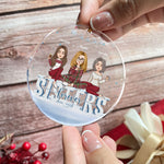 Sisters Forever - Personalized Sister Ornament