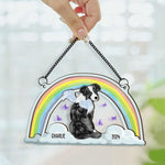 Sitting-At-The-Rainbow-Bridge-Personalized-Window-Hanging-Suncatcher-Ornament_3
