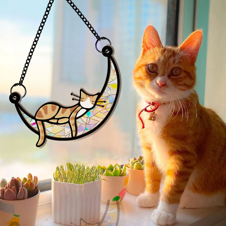 Sleeping-Cat-On-Moon-Personalized-Window-Hanging-Suncatcher-Ornament_5