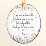 Thank You Gifts For Boss, Coworkers, Friends - Personalized Ceramic Ornament