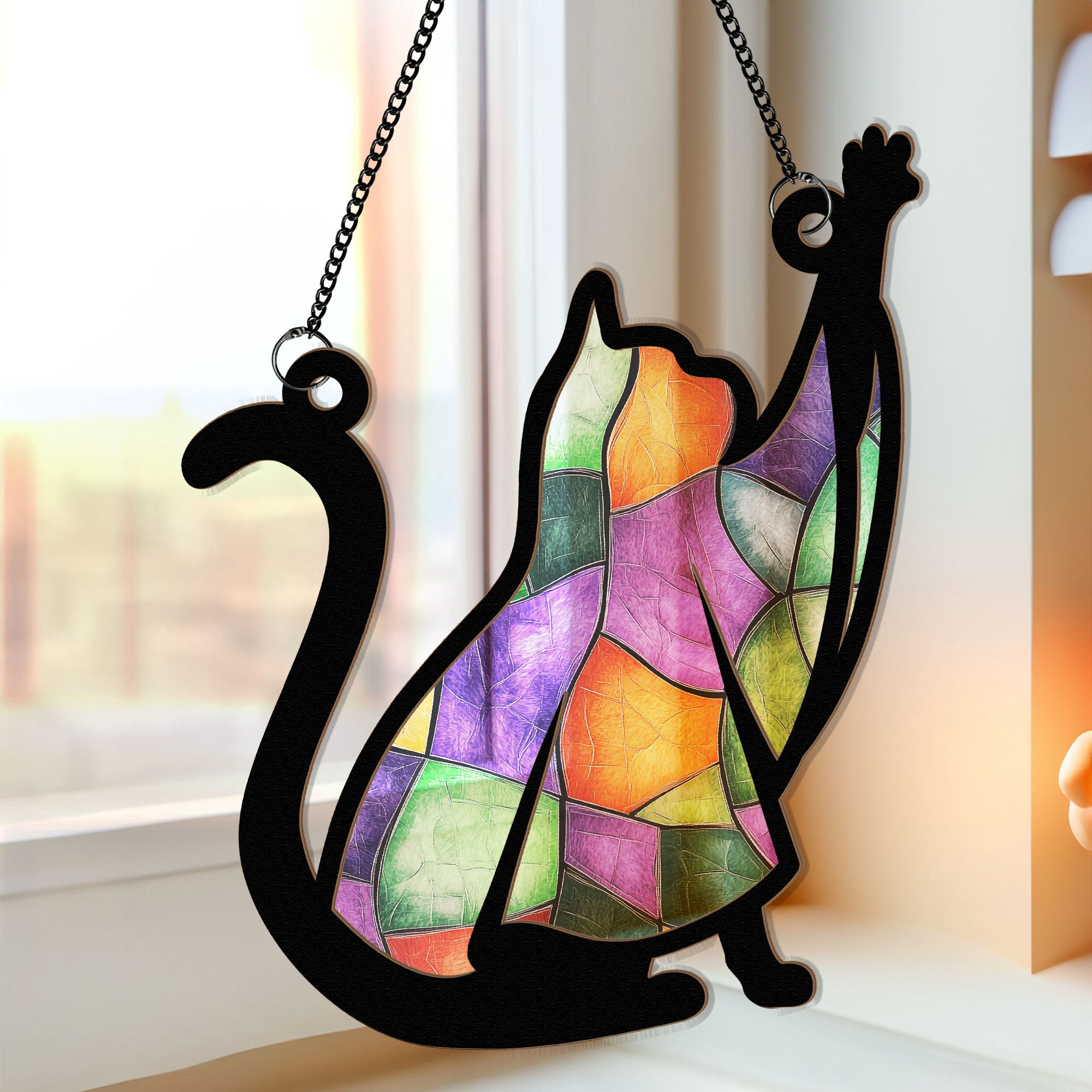 The-Ghost-Cat-Personalized-Window-Hanging-Suncatcher-Ornament_1