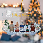 The Greatest Gift Our Parents Gave Us Was Each Other - Up To 10 People - Personalized Family Ornament