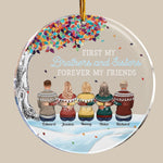 The Greatest Gift Our Parents Gave Us Was Each Other - Personalized Circle Acrylic Ornament - Christmas Gift For Family Members, Brothers, Sisters