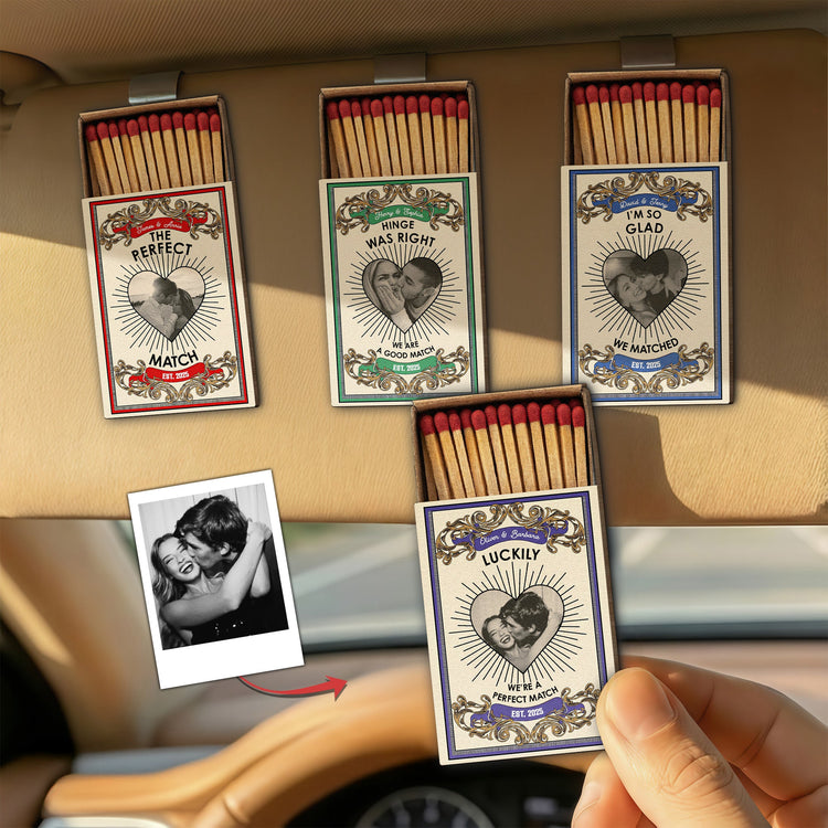 The-Perfect-Match-Vintage-Photo-Gifts-For-Couples-Personalized-Wooden-Car-Visor-Clip_1