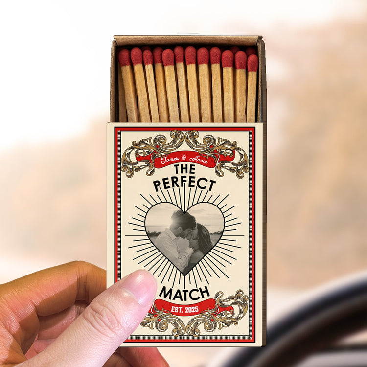 The-Perfect-Match-Vintage-Photo-Gifts-For-Couples-Personalized-Wooden-Car-Visor-Clip_5