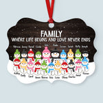 This Is Us A Whole Lot Of Love - Personalized Family Ornament