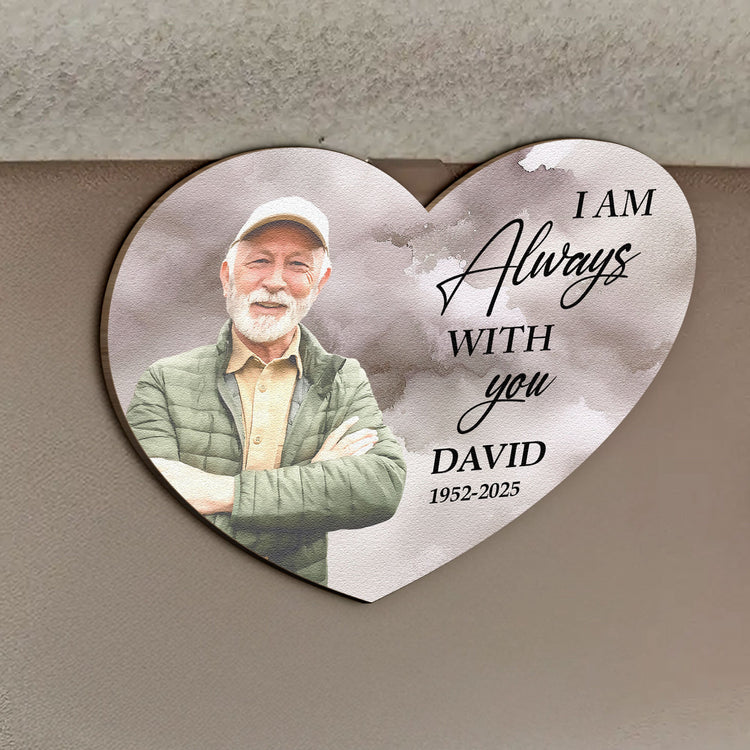 Watercolor-Style-Im-Always-With-You-Memorial-Gift-Personalized-Wooden-Photo-Car-Visor-Clip_2