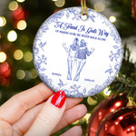 We Never Walk Alone - Personalized Ceramic Ornament