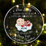 We've Been Together For Just A Little While - Personalized Acrylic Ornament