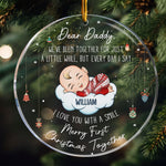 We've Been Together For Just A Little While - Personalized Acrylic Ornament